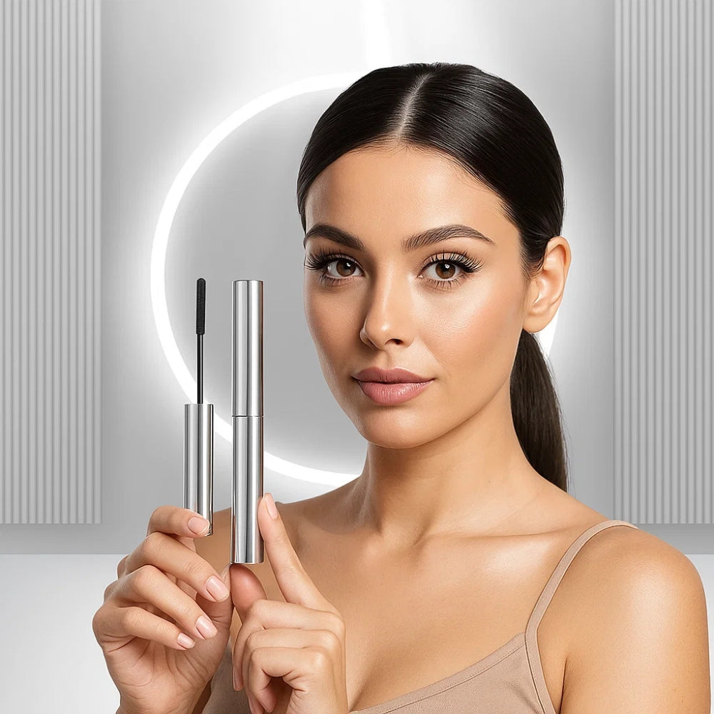 Mascara con Spazzola in Metallo