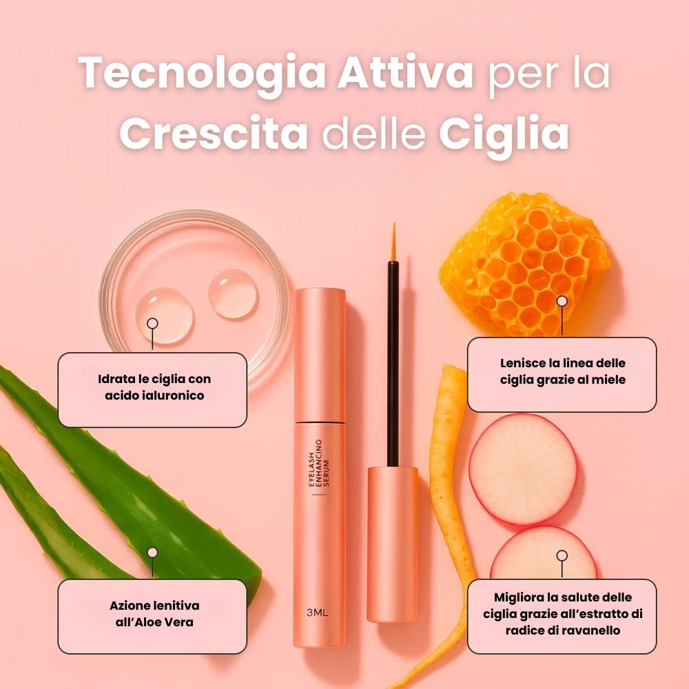 Siero per la Crescita delle Ciglia